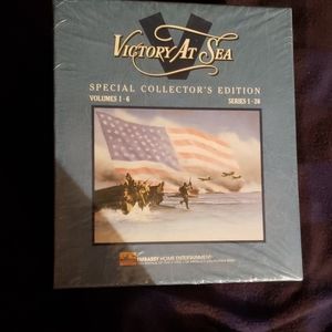 Victory At Sea Boxed Set Of 6 VHS Movies